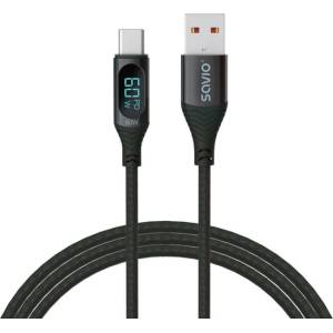 SAVIO CL-172 USB 2.0 A - USB Type-C кабел с дължина 1 м (CL-172) (CL-172)