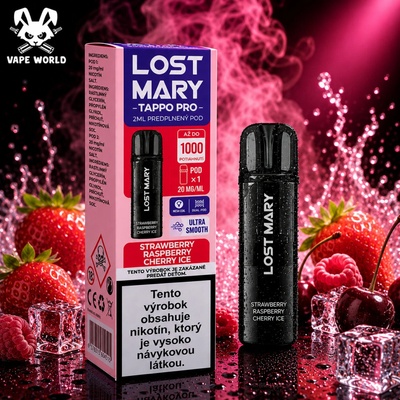 Lost Mary Tappo cartridge Blueberry Sour Raspberry 20 mg