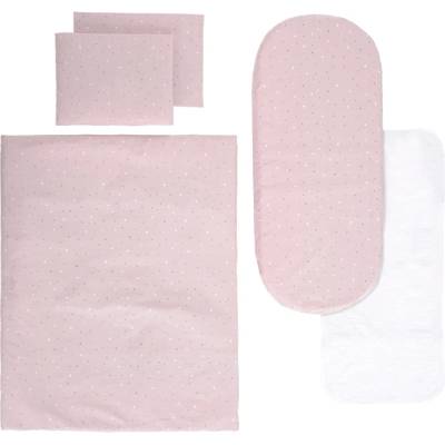 Lorelli Сет за детска количка Lorelli - Небе, С протектор, Розов (20801172601)