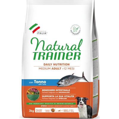 Trainer Natural Adult Medium Tuna & Rice 2 x 12 kg