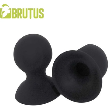Image 1 of Brutus Nip Pull Silicone Nipple Suckers M Black