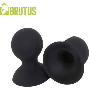 Brutus Nip Pull Silicone Nipple Suckers M Black