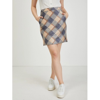 Orsay Бежово-сива дамска пола на каре ORSAY Orsay | Siv | ЖЕНИ | S
