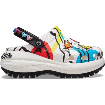 Crocs Women's Keith Haring Mega Crush Clog - Black