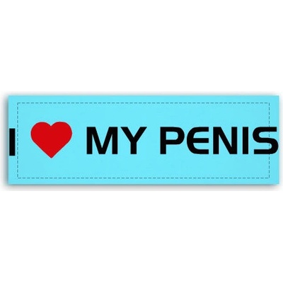 Fotoobraz 150x55 cm panorama I love my penis