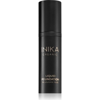 INIKA Organic Liquid Foundation течен фон дьо тен цвят Nude 30ml