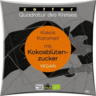 Zotter Bio kokosová slazená kokosovým cukrem 70 g