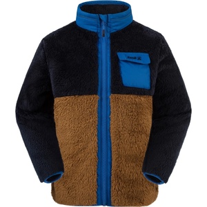 Kamik Детско поларено яке Kamik Kid's Shep Fleece jacket - Midnight / Brown - размер 98 (EU) (703-5362-0312)