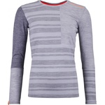 Ortovox Дамско мериносово термобельо Ortovox Women's 185 Rock'N'Wool Long Sleeve Merino base layer - Grey Blend - размер XS (115-1518-0411)
