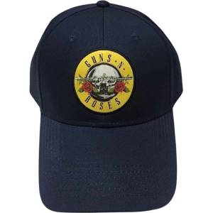 Guns N' Roses Circle Logo Шапка с козирка Navy Blue (GNRCAP01N)