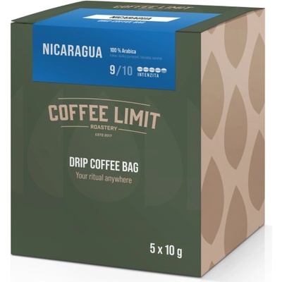 COFFEE LIMIT DRIP COFFEE BAG Nicaragua 5 x 10 g
