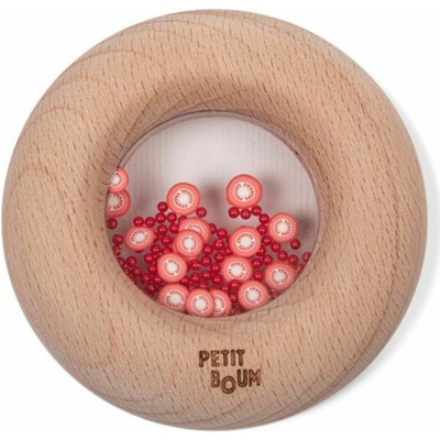 Petit Boum Senzorické chrastítko Rajče
