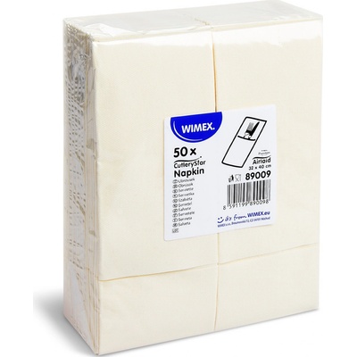Wimex Ubrousek CutleryStar Premium béžový 50ks 32x40cm