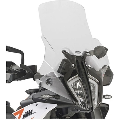 KAPPA plexi KTM 790 / 890 ADVENTURE 23-25, 890 SMT 23-25, 38,5 X 51 cm průhledné