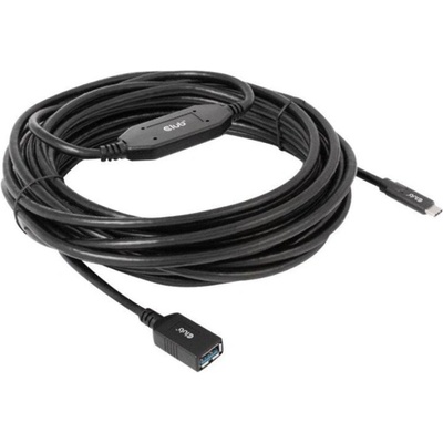 Club 3D CAC-1538 кабел, USB Gen1, USB-C към USB-A, 5Gbps, 10m (CAC-1538)