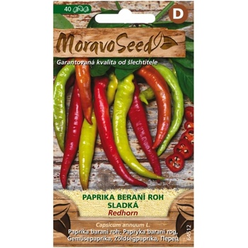 Paprika zeleninová REDHORN, typ baraní roh, sladká 64512