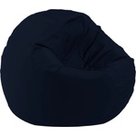 Pufrelax Пуф, за деца, 210л. , Relaxo - Panama Bleumarin, Водоустойчив, Перящ се калъф, Пълнеж от Полистиролни перли (PUF-G-R-PEX-BLM) - e-magazin
