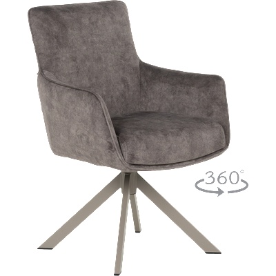 Carmen Трапезен стол valga - тъмнобежов