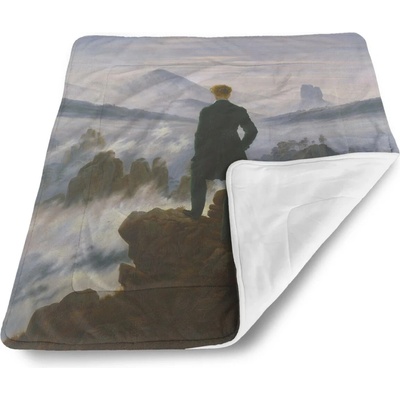 Sablio Detská deka pre bábätko Poutník nad mořem mlhy Caspar David Friedrich