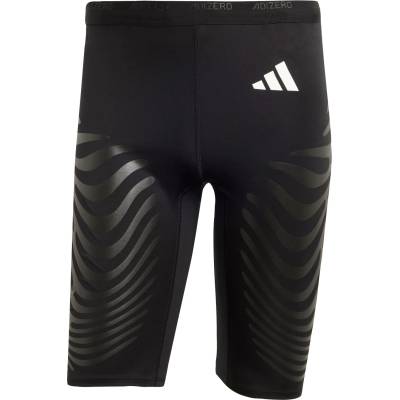 adidas Мъжки шорти за бягане adidas Adizero Compression ST Running tights - Black - размер XL (027-1077-0115)