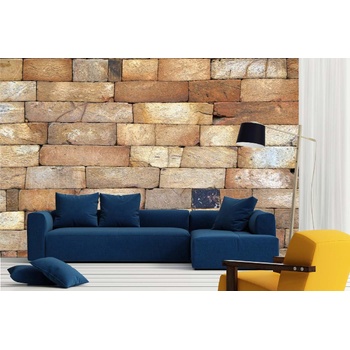 DIMEX ART Самозалепваща се флизелинова фототапета стенни плочки 375 x 250 см