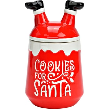 WURM Керамичен коледен буркан, 12x12x21см (2106)