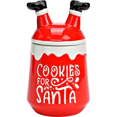 WURM Керамичен коледен буркан, 12x12x21см (2106)