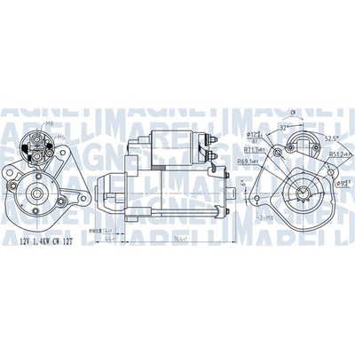 żtartér MAGNETI MARELLI 063721275010