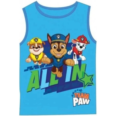 Chlapecké letní tílko PAW PATROL světle modrá