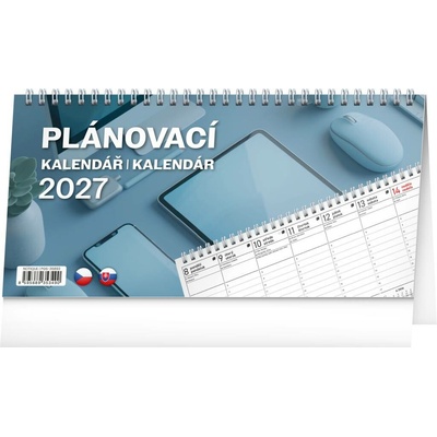 NOTIQUE Stolový Plánovací CZ/SK 25 x 12,5 cm 2027
