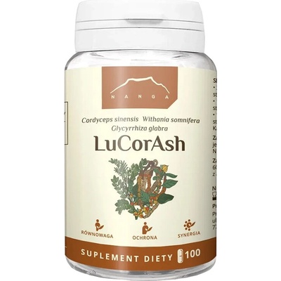 NANGA Женско биле + Кордицепс и Ашваганда 100 капсули | Nanga (421876 NNG)