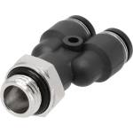 Airpress Y съединител 1/4" 2 x 6 mm 9X0652 (9X0652)