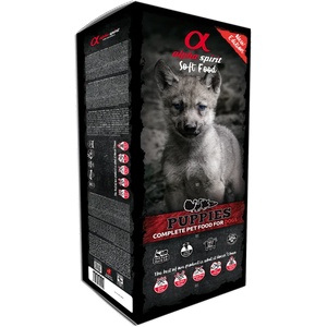 Alpha Spirit Semi-Wet Puppies - Полувлажна беззърнена храна за кученца с прясно месо и риба 9кг