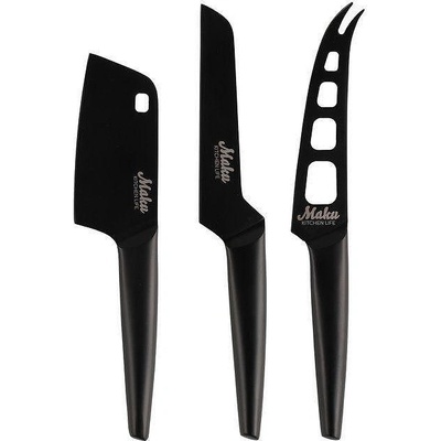 Maku (Финландия) Комплект ножове за сирена maku черни - 3 части (tb maku 316281)