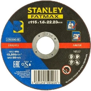 Stanley Řezný kotouč 115 x 22,2 mm STA32642