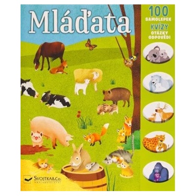 Mláďata 100 samolepek kvízy, otázky, odpovědi
