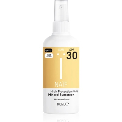 Naif Sun Mineral Sunscreen SPF 30 слънцезащитен спрей SPF 30 100ml