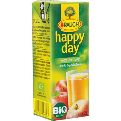 Rauch Happy Day 100% bio jablko 3 x 200 ml