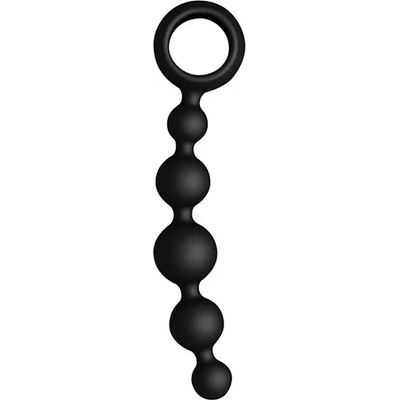 JOYDIVISION Анални топчета "joyballs wave black" 12 см