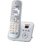 Panasonic KX-TG6821GS DECT cordless telephone with answering machine (low radiation, eco mode, gap telephone, landline, call barring) pearl silver (KX-TG6821GS) Телефонни апарати