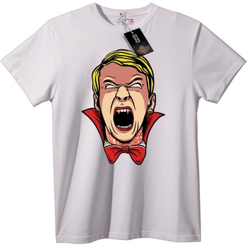 NOONEBRAND Тениска Вампирски писък - XXS, White