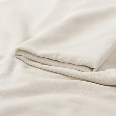 Goldea přírodní látka ze lněné směsi - slonová kost 300 cm