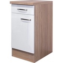 Flex-Well Valero spodná, zásuvky + dvierka, 40 x 86 x 57,1 cm