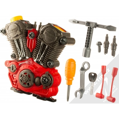 RKToys velký šroubovací motor a nářadí + zvuky a světla
