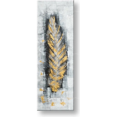 Maľovaný obraz na stenu LIST 40x120 cm - 40×120 cm / Klasický 2 cm