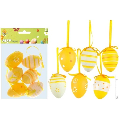 MFP vajíčka plast 6cm/6ks S160026Y