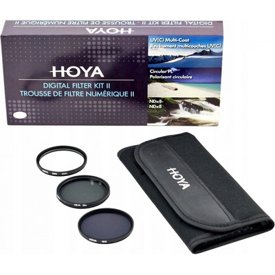 Hoya Filter Kit UV + PL-C + ND 8x 72mm