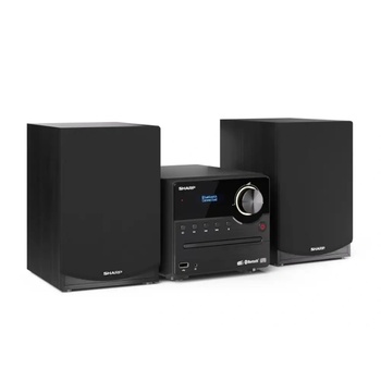 Sharp Audio Systems XL-B517D(BK), HI-FI МИКРО СИСТЕМА, 45 W обща максимална изходна мощност, DAB+ и FM тунер с RDS, Bluetooth v5.0, CD плейър, USB възпроизвеждане, 3, 5 mm Aux-in / line-in, жак за слушалки, дървен високоговорител, черен (xl-b517d(bk))