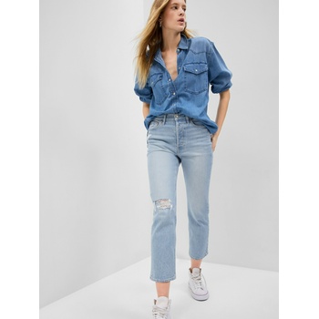 GAP Дънки straight High Rise Cheeky GAP GAP | Sin | ЖЕНИ | 27REG