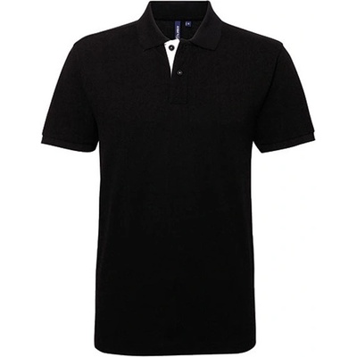 Asquith & Fox pánské polo triko AQ012 Black